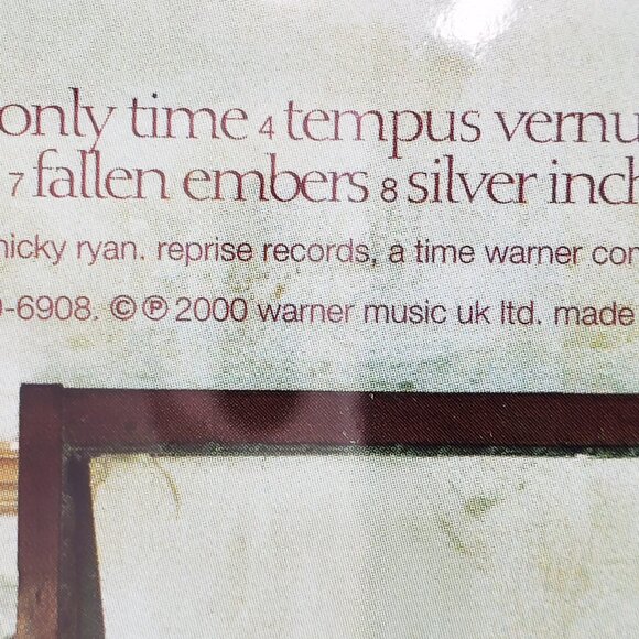 Enya A Day Without Rain CD 2000 New Age Music Hype Sticker Sealed - Picture 5 of 9